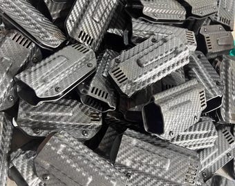 Fondina tattica Kydex per Nitecore EDC27 EDC29 EDC35 EDC37 / Clip da cintura Molle rotante 360 / Attrezzatura EDC