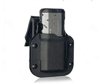 Fondina tattica per torcia SK05 Pro / Fodero in Kydex / Rotazione a 360° / Sistema Molle e per cintura