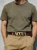 Stainless Steel Personalized Initial Belt Buckle | Custom Name Belt Buckle | Gift for Men on Father’s Day, Anniversary & More