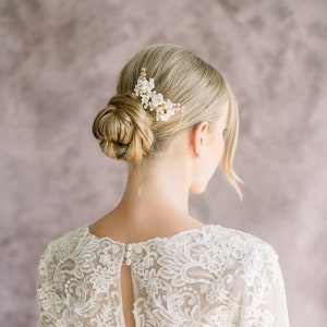 Gold floral pin set - Style 1104 - READY TO SHIP