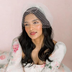 Birdcage veil - Two layer birdcage veil - Ready to ship