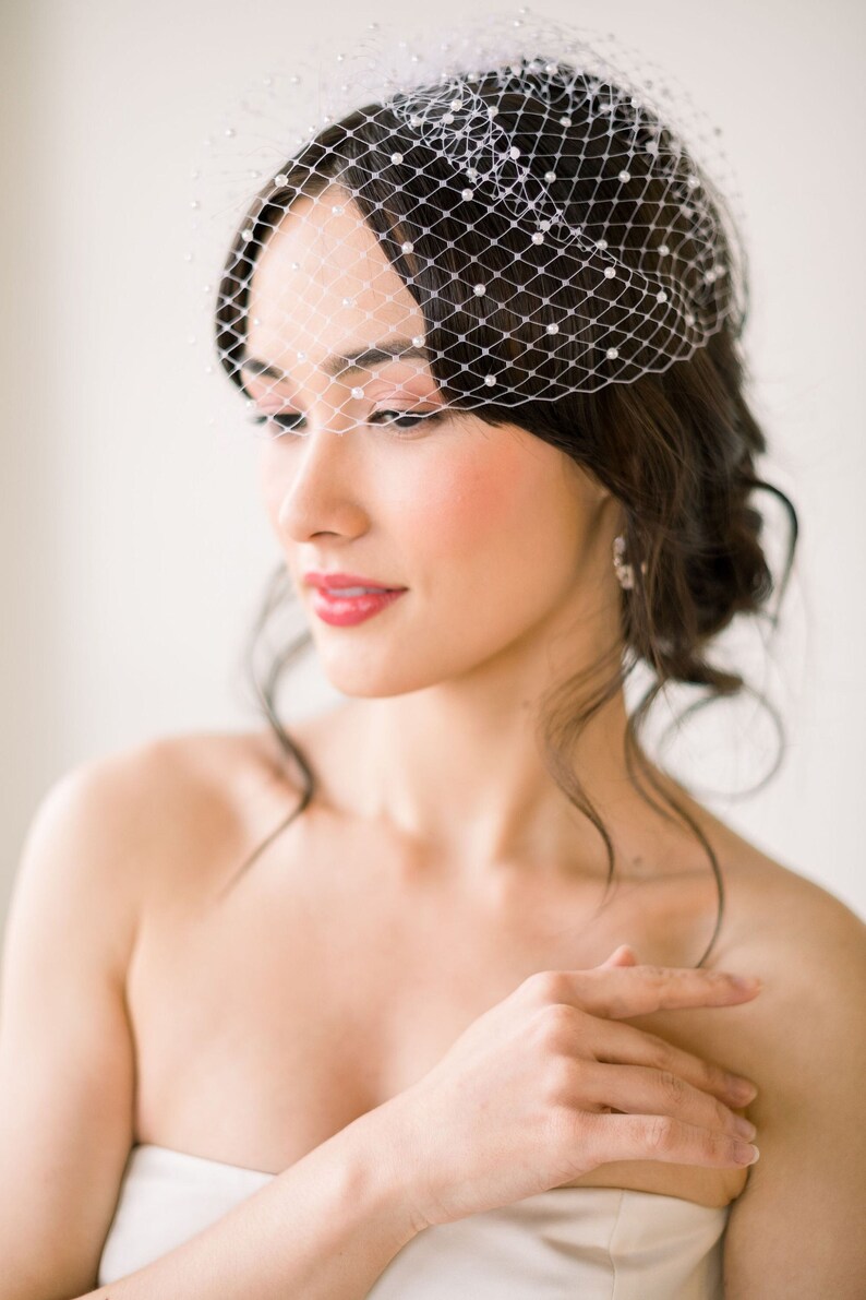 birdcage veils