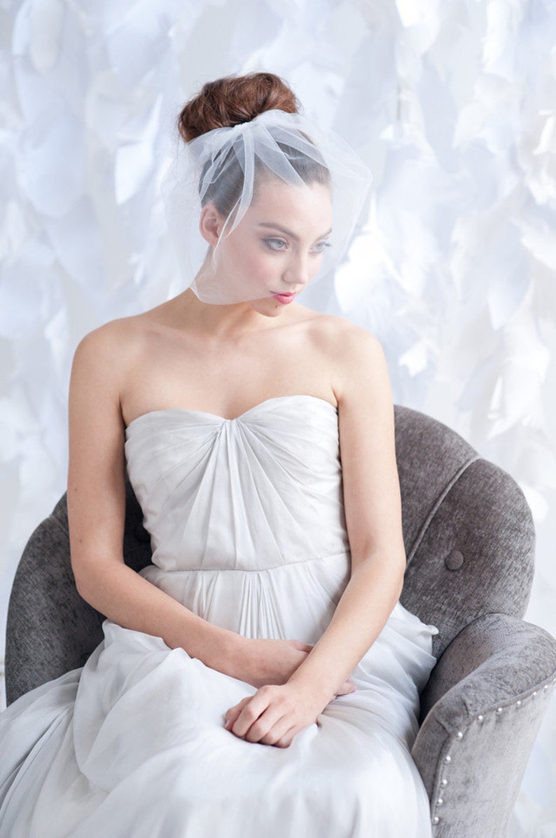 Tulle Birdcage Veil Birdcage Veil Wedding Vail Bridal Etsy