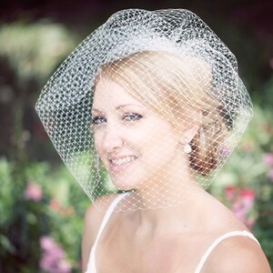 18 inch birdcage veil