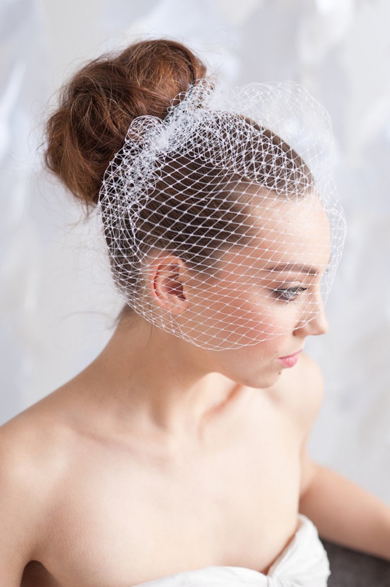 Bridal Birdcage Veil Birdcage Veils Wedding Veil Bridal Etsy