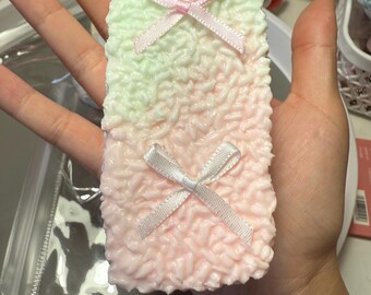 Spring long rice balls/Taba Squishy/ Handmade/ Squeeze Squishy Toy/ Stress Relief Toy/ Anxiety Relief Toy