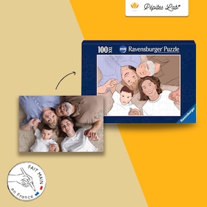 Personalized puzzle - original gift for Christmas