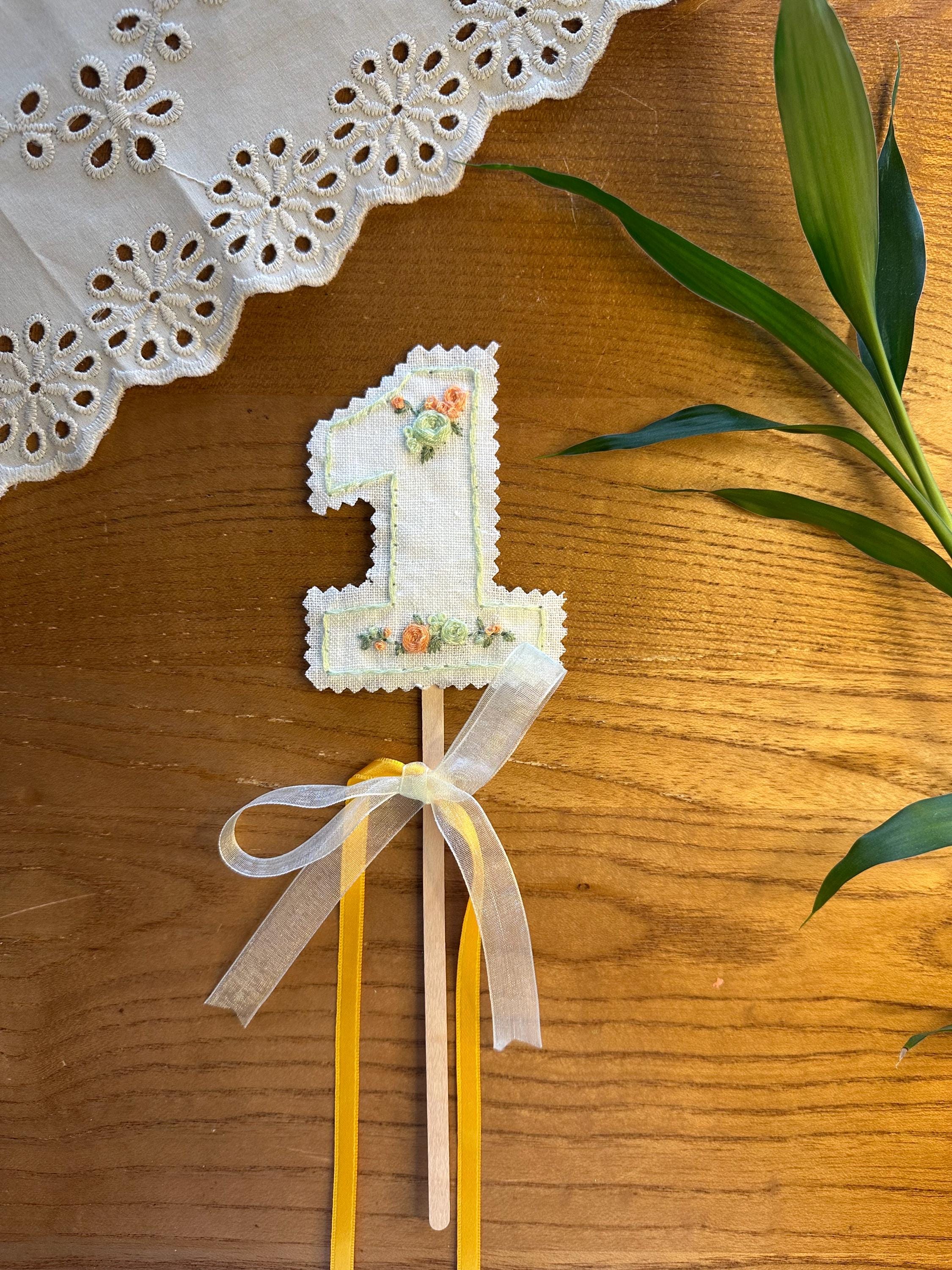 Handmade Embroidered Floral 