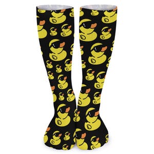 Duck Socks (5-Pack) | Colorful Breathable Stockings | Viral Meme Socks for Men & Women | TikTok Aesthetic Gift