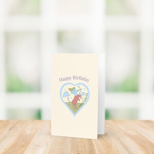 Carte d'anniversaire du zodiaque du Sagittaire | Carte de voeux d'astrologie physique de 10 x 15 cm (4 x 6 po.) | Blanc à l'intérieur | Enveloppe incluse