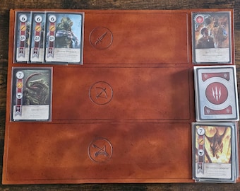 Gwent speelmat van echt leer [The Witcher]