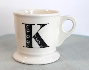 Novelty Coffee/Tea Mug Anthropologie Monogram &quot;K&quot;