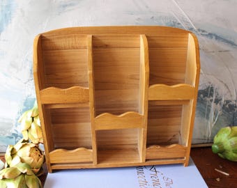 Vintage Spice Rack 11 Inch