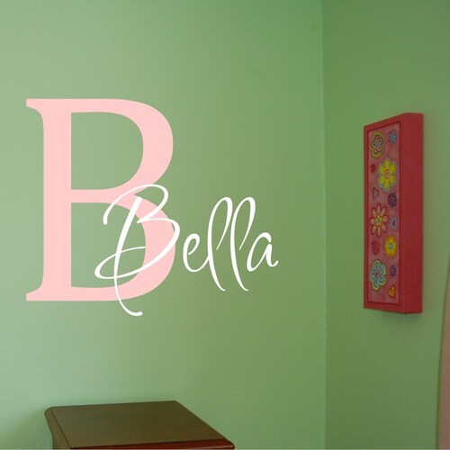 Personalized Name Custom Name Vinyl Wall Decal Sticker Etsy