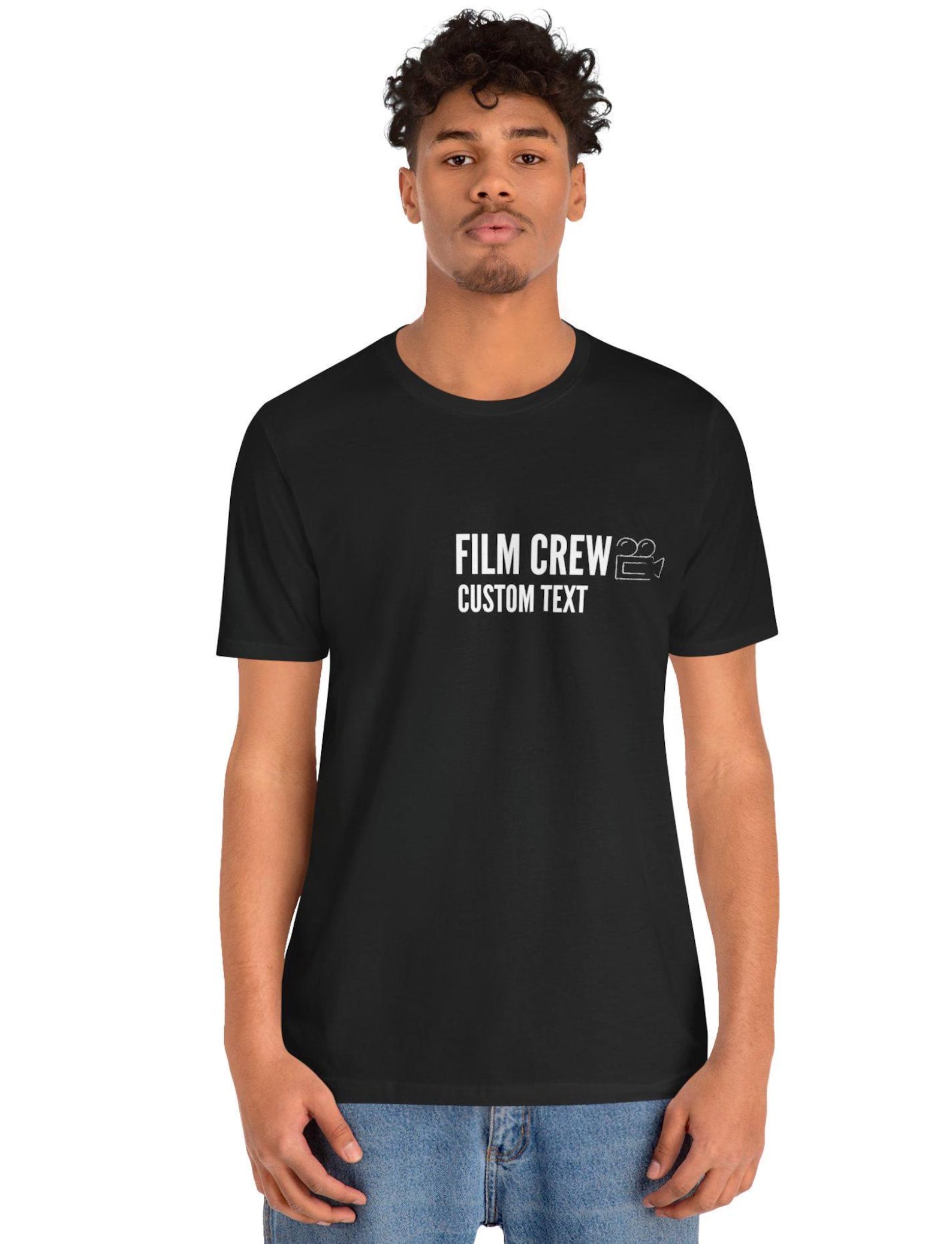 Merch Director Background Film Director T-shirt, Movie Buff Gift, Personalized Filmmaker Tee ...
