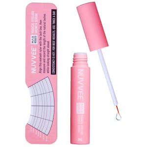 NUVVEE Lash Serum - Eyelash Serum for Longer, Thicker, Fuller-Looking Lashes | 3ML | 6-8 Weeks Supply | Visible Results in 4 Weeks