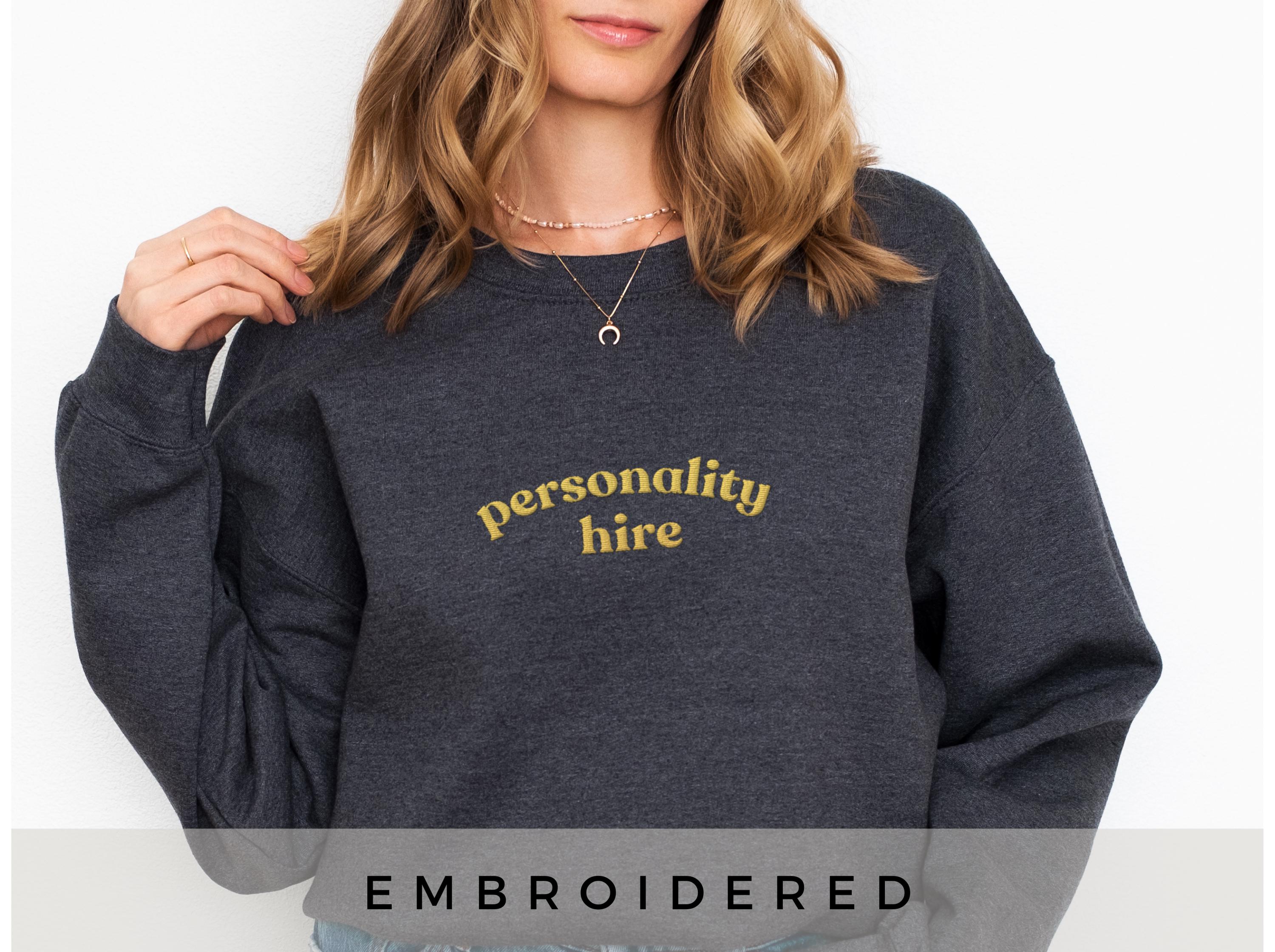 Women's embroidered personality shirt Women's embroidered personality shirt