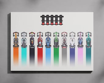 Minimalist Formula 1 Poster, Formula 1 Gift, F1 Wall Art, Formula 1 Poster, F1 Digital Print, F1 Poster, Minimalist F1