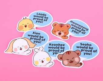 Pegatinas de soporte de Oneus USS