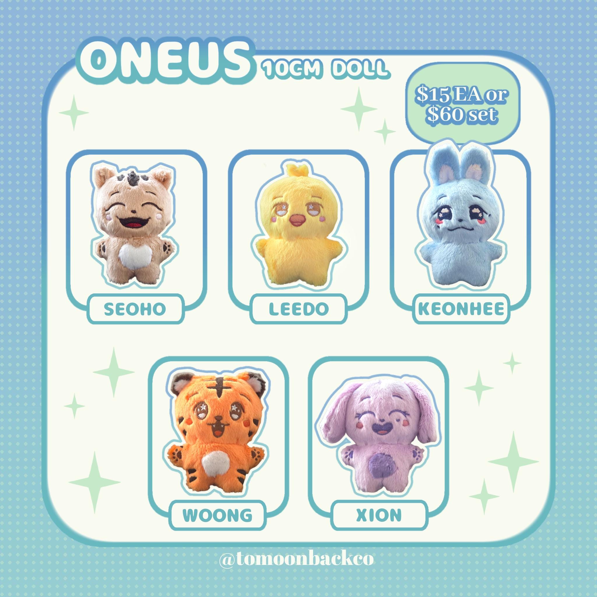 Oneus Plush - Etsy