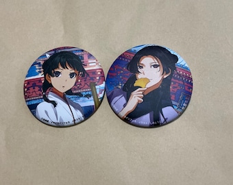 The Apothecary Diaries Maomao & Jinshi Pins