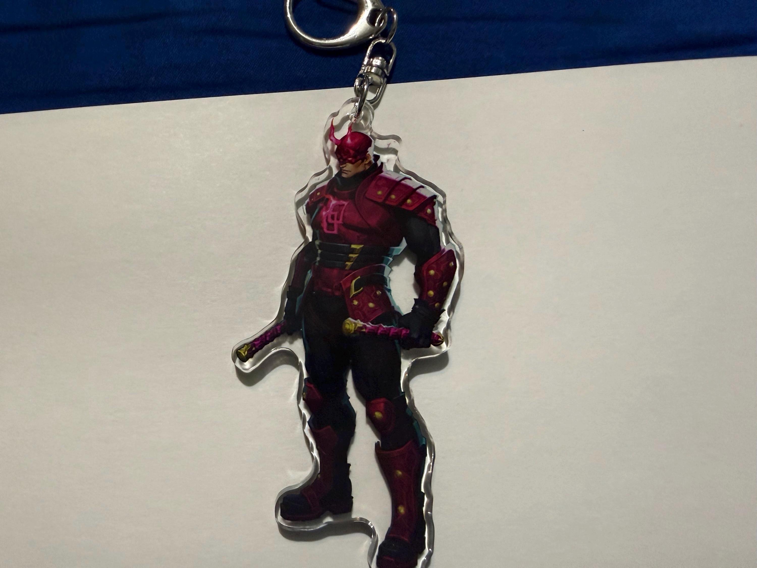 Marvel Rivals Daredevil Keychain - Etsy