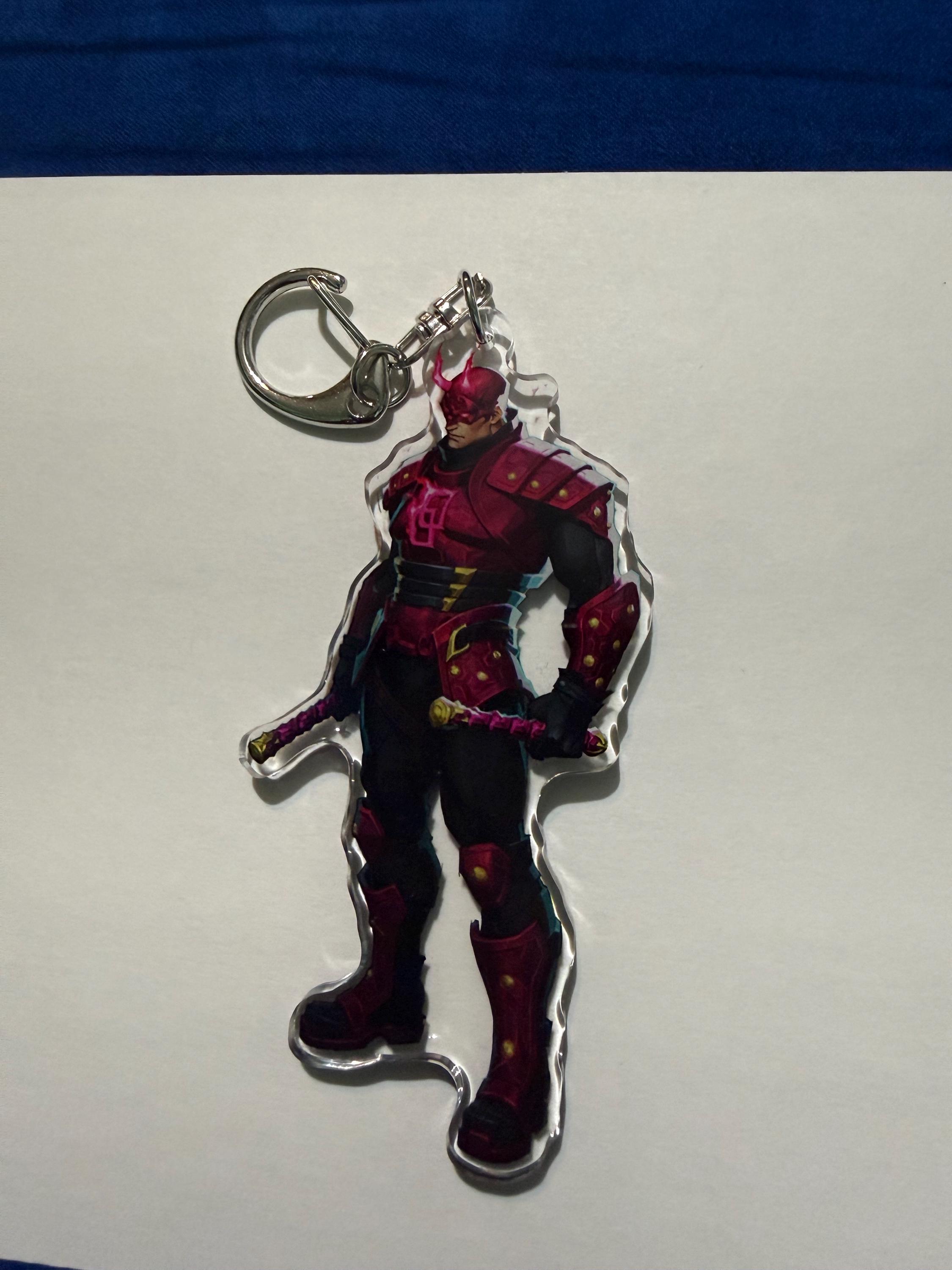 Marvel Rivals Daredevil Keychain - Etsy