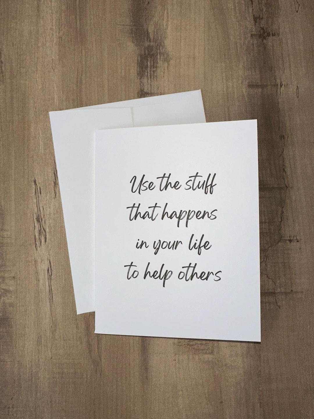 Help Others Card | Encouragement Card | Uplifting Card | Sentimental ...