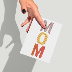 Mom – Card Template