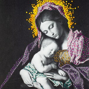 Madonna and Child | Digital Download Art | Printable Art | Portrait Art ...