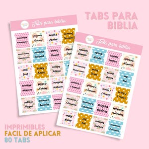 Guias da Bíblia para impressão em espanhol