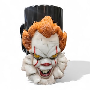 Handgemachte dekorative Tasse-Handmade Horror Kunst / Sammlerstück