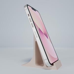Phone Stand - Phone Holder - Phone Holder for Desk - Modern - Office Decor - Minimalist - Iphone Holder - Desk Organization