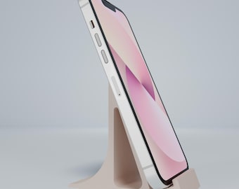 Phone Stand - Phone Holder - Phone Holder for Desk - Modern - Office Decor - Minimalist - Iphone Holder - Desk Organization