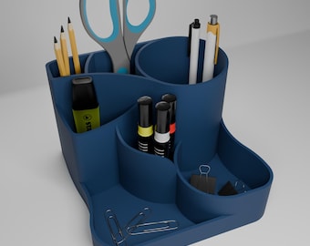 Modern Desk Organizer - Pen Holder - Minimalist Desk - Toothbrush Holder - Bath accessories - Desk Organizer - Minimalist - Office Organizer