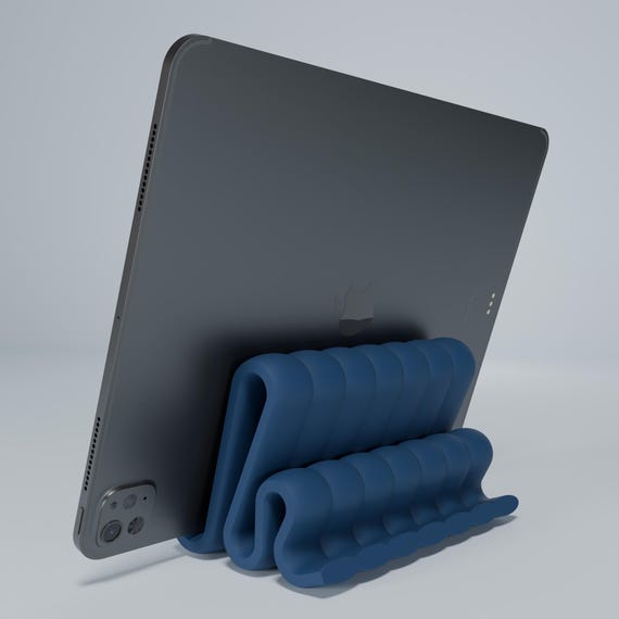 Ipad Stand - Tablet Holder - I Pad Holder for Desk - Modern - Office Decor - Minimalist - Galaxy Tab Holder - Desk Organization