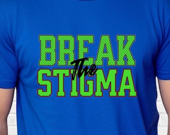 Mental Health T Shirt For Him Advocate Mental Health Adult Male T-Shirt Talk Support Mental Health Awareness Community