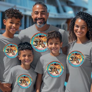 Family Vacation Group T-Shirt, Unique Vacationing shirt idea, Personalized Family European Vacation, Family T-Shirt Memories Keepsake