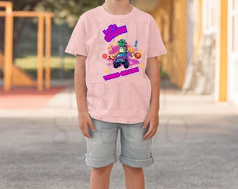 Dino Monster Truck 3rd Grade Shirt • Back to School Youth Tee