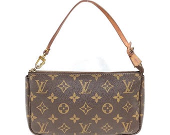 Authentic Louis Vuitton pochette shoulder bag , no D ring MADE IN FRANCE