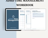 ADHD Goal Setting Workbook: Printable Coaching Tools (Digital Download)