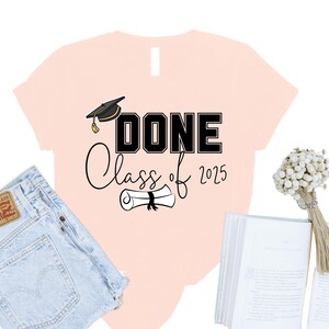 Custom Senior Graduation Gift for Senior 2025, Custom Graduation Shirt, Family Graduation 2025 Shirt, Senior T-Shirt, Class of 2025 Shirt