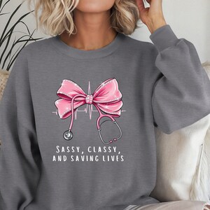 Nurse Sweatshirt, Gifted Nursing Sweatshirts, Nursing Student Gift, RN Graduation Gift, Nurse Sweatshirt, Registered Nurse, Mothers Day GIft