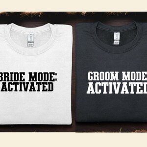 Bride And Groom Shirt, Custom Mrs Shirt, Bride Gift, Engagement Gift, Fiance Shirt, Bachelorette-Gift, Wedding Gift, Couple Shirt, Bridal Gi