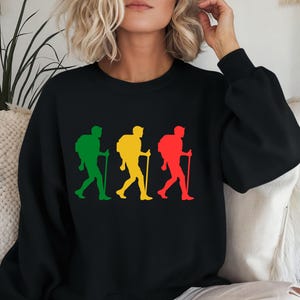 Camping Sweatshirt, Mountain Shirt, Travel  Shirt, Hiking Shirt, Adventure Shirt, Outdoor Hiker Sweatshirt, Mountain Gift, Nature Sweatshirt