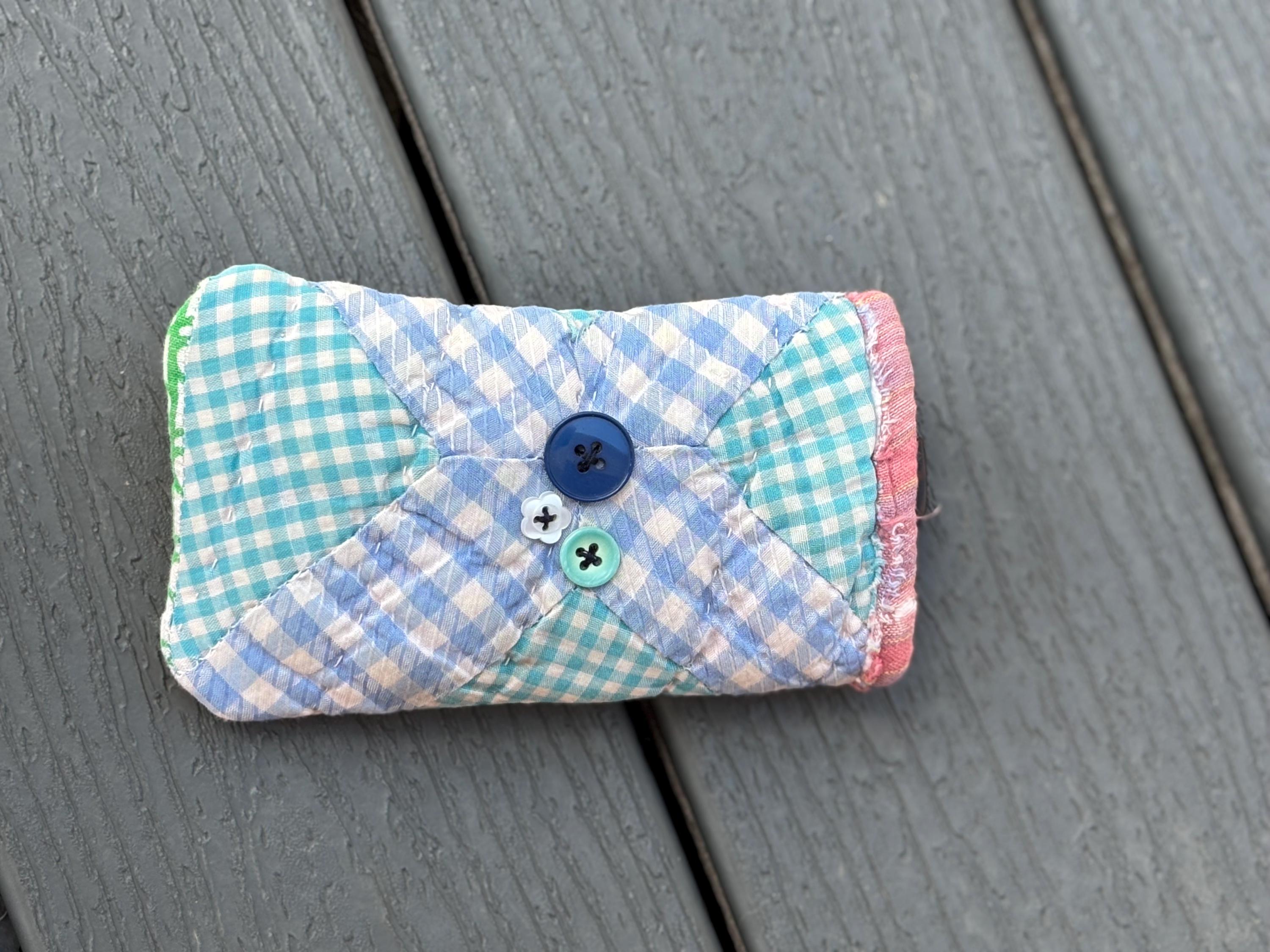 Glasses Case Gingham - Etsy