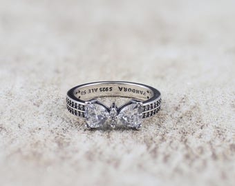925er Silber Herzring, Doppelsteinring, Paarversprechensring, romantischer Schmuck für sie, Liebesring, sinnvolles Geschenk für Freundin