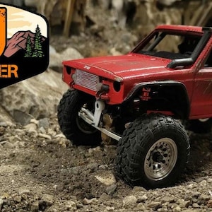 XJ RAMBLER SCX24 Hard Body: Black PLA Tough, Scale Model