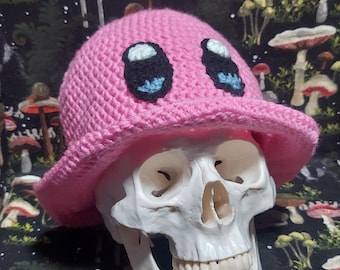 Kirby Crochet Hat