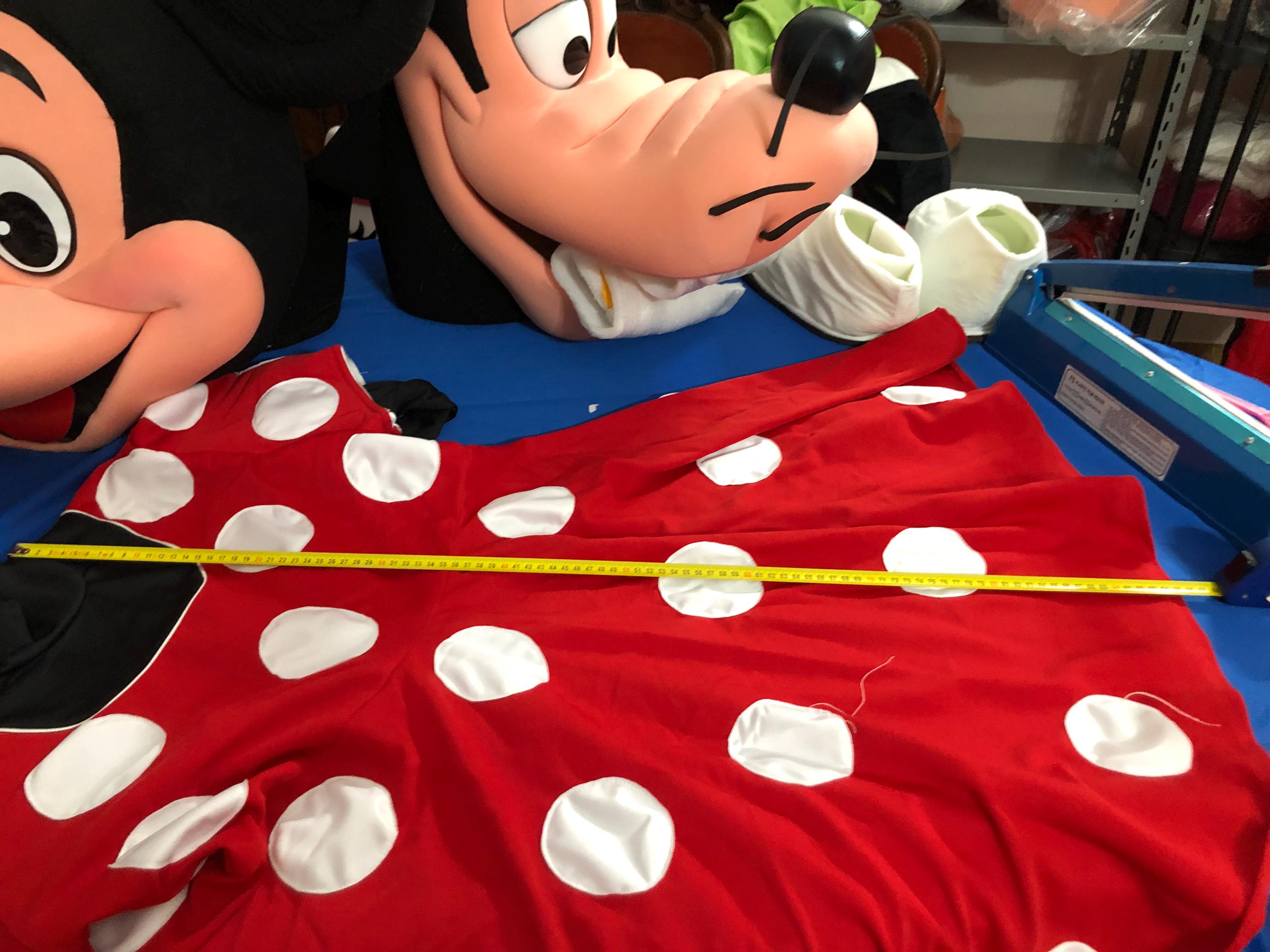 Super Deluxe Minnie Mouse Mascot for Birthdays and Parties - Etsy